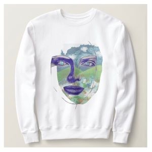 Crewneck Sweatshirt with Artwork